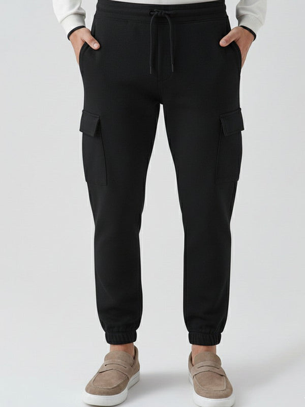 Men Casual Trouser - Black