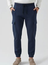 Men Casual Trouser - Navy