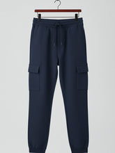 Men Casual Trouser - Navy