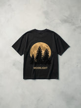 MOONLIGHT Essential Baggy Tee - Black