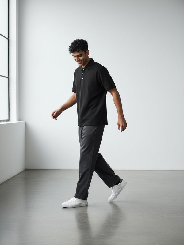 Classic Polo Shirt - Black