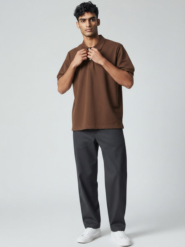 Classic Polo Shirt - Brown